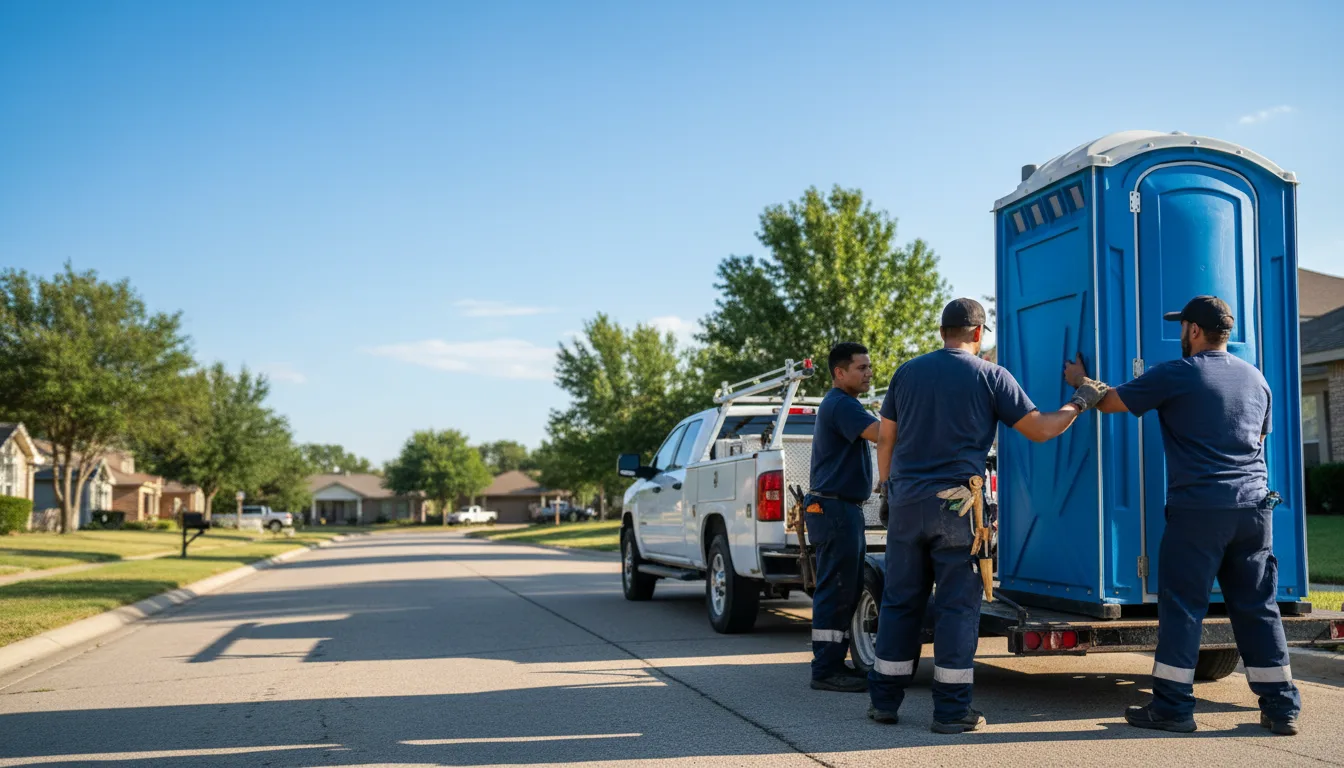 Portable Toilet Rental in Belleville, AR near me